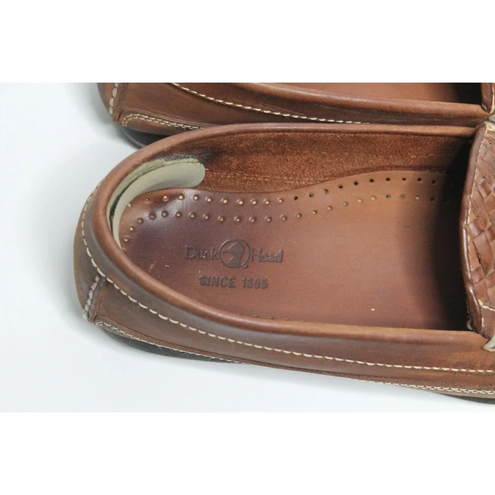 Duck Head men's size 8 1/2 brown loafers shoes